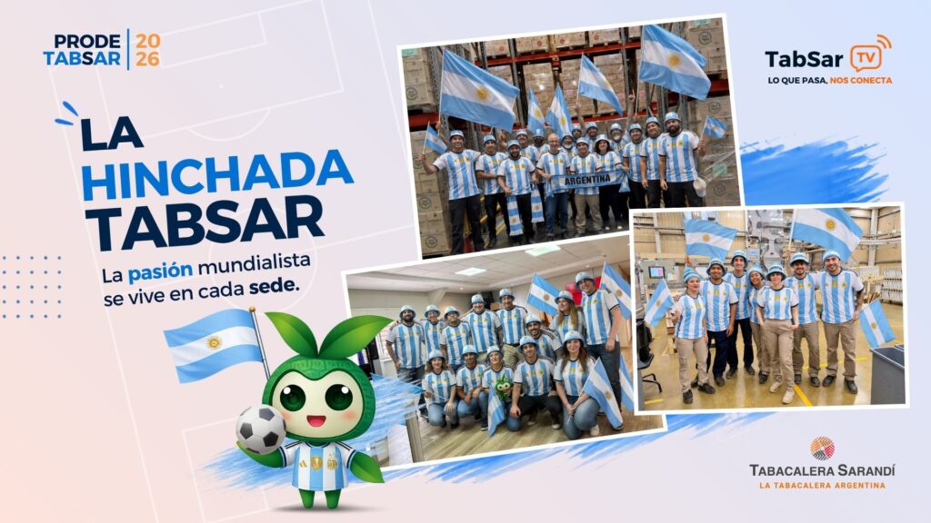 La Hinchada TabSar ya vive el Mundial 2026 en cada sede